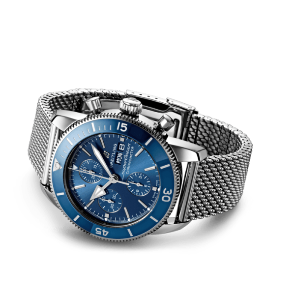 мъжки часовник автоматик breitling-a13313161c1a1-blue-dial-classicwatches

