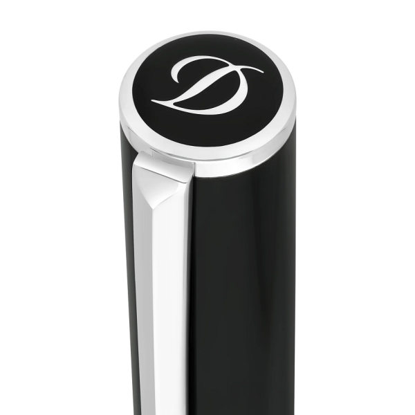 Ролер S.T.Dupont Initial Black and Chrome 272200