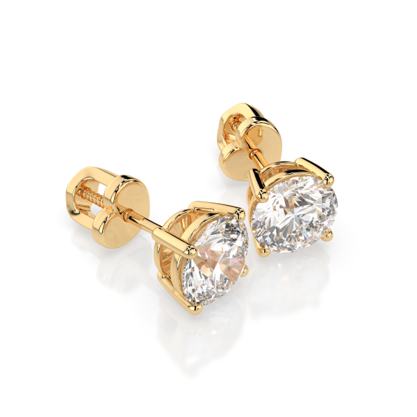 Cara обеци с диаманти 1.40 ct GIA сертификат K102-10012Y
