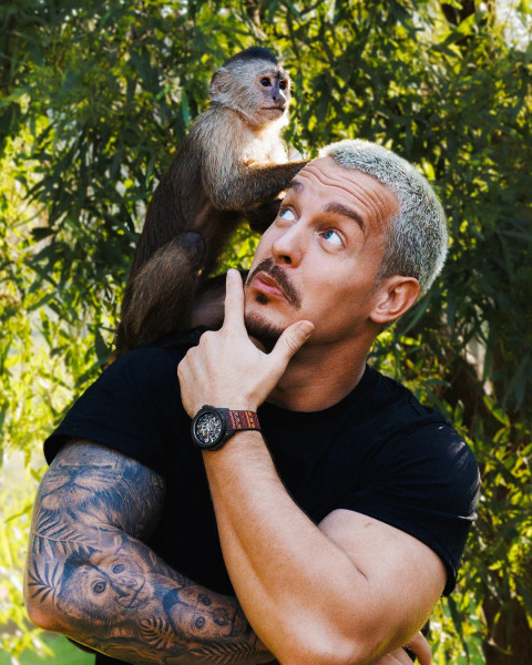 Мъжки часовник NORQAIN Hakuna Mipaka N3000.07Q17.B24 с черен скелетон циферблат – classicwatches.bg