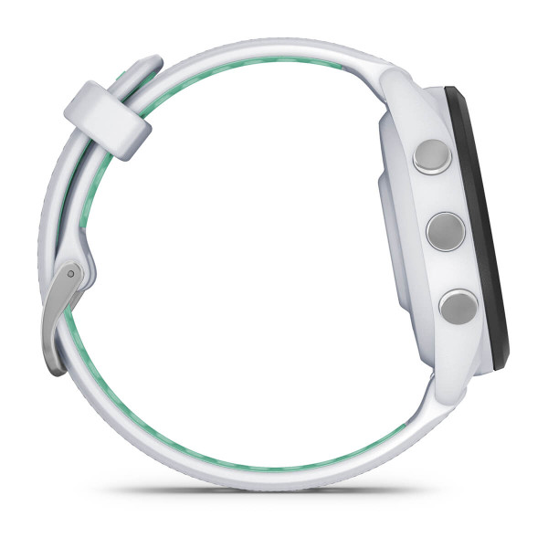 Garmin Forerunner 265S Black безел с Whitestone корпус и Whitestone/Neo Tropic силиконова каишка 010-02810-14