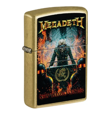Zippo Megadeth запалка, New World Order Design