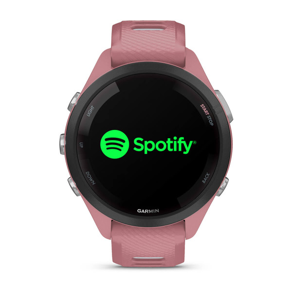 Garmin Forerunner 265S Black безел с Light Pink корпус и Light Pink/Powder Grey силиконова каишка 010-02810-15
