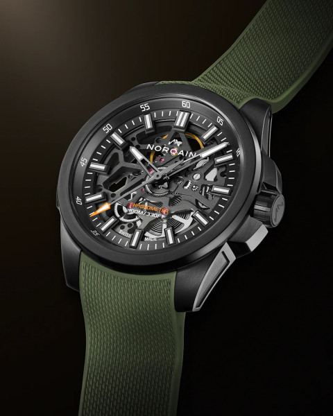 Часовник NORQAIN Independence Skeleton 40mm N3008.07B01.G01