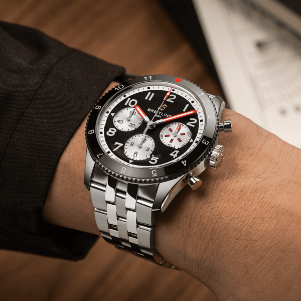 BREITLING CLASSIC AVI CHRONOGRAPH 42 MOSQUITO MEN'S WATCH  Y233801A1B1A1
