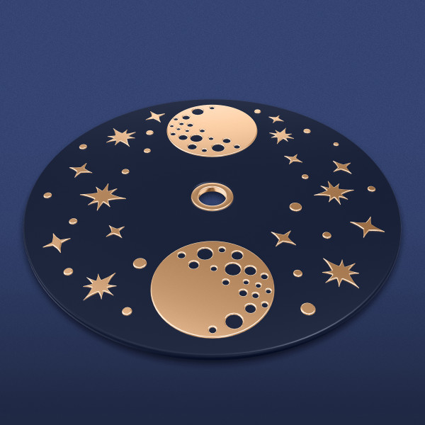 Часовник AVIATOR DOUGLAS MOONFLIGHT DIAMONDS 36M V.1.33.2.380.5