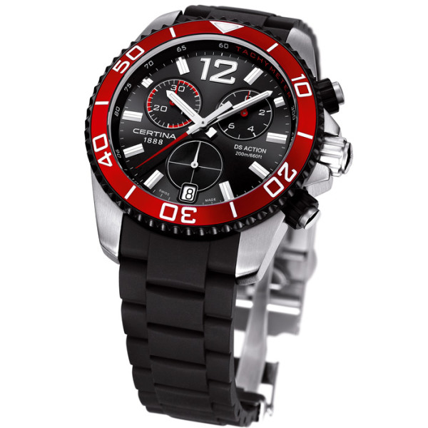 CERTINA DS ACTION CHRONOGRAPH  QUARTZ 42,5MM MEN'S WATCH C013.417.27.057.00