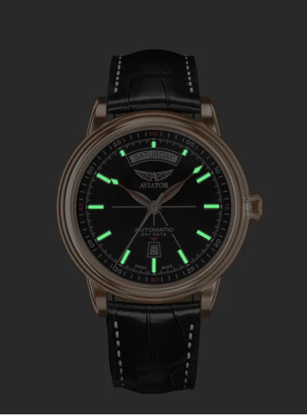 AVIATOR DOUGLAS DAY-DATE  45MM V.3.20.2.146.4