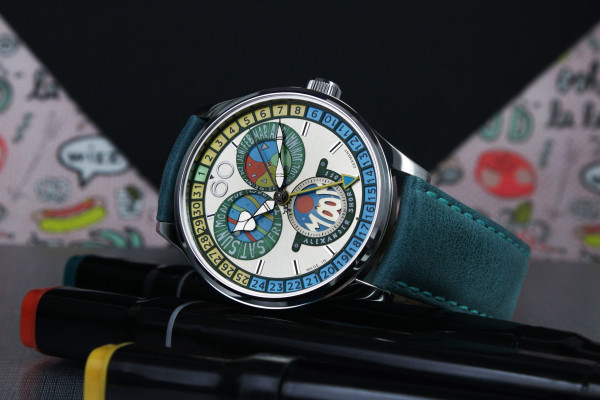 ALEXANDER SHOROKHOFF AVANTGARDE FULL CALENDAR CADAMOMO 43.5ММ AS.VK-CDMM2