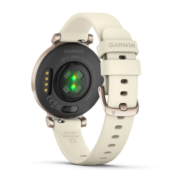 Garmin Lily 2 Cream Gold с Coconut силиконова каишка 010-02839-70