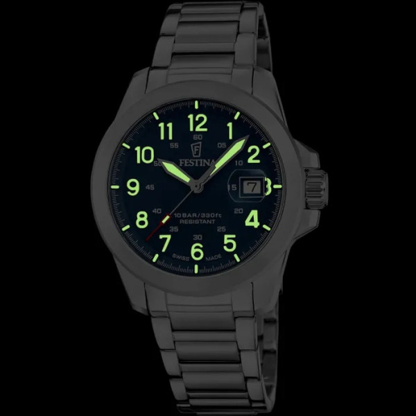 Festina F20081/2 мъжки швейцарски часовник Field – classicwatches.bg