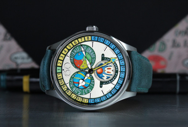 ALEXANDER SHOROKHOFF AVANTGARDE FULL CALENDAR CADAMOMO 43.5ММ AS.VK-CDMM2