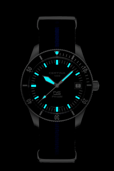 ЧАСОВНИК CERTINA DS PH100M QUARTZ 40.5MM C044.410.18.040.00