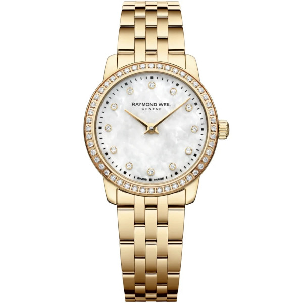 часовник raymond weil 5024-ps-97081 toccata с диаманти и седеф classicwatches.bg