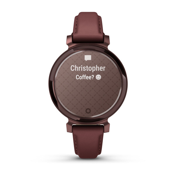 Garmin Lily 2 Classic Dark Bronze с Mulberry кожена каишка 010-02839-73
