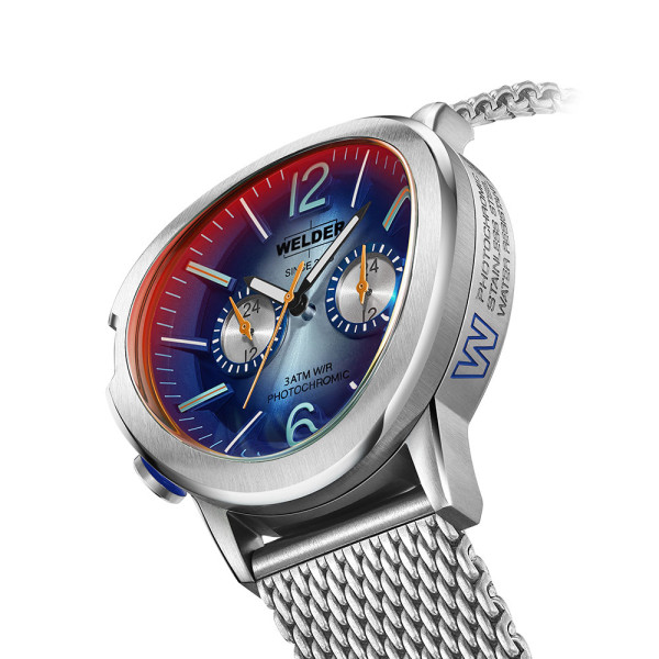 часовник welder двойно време стоманен корпус класически стил classicwatches.bg