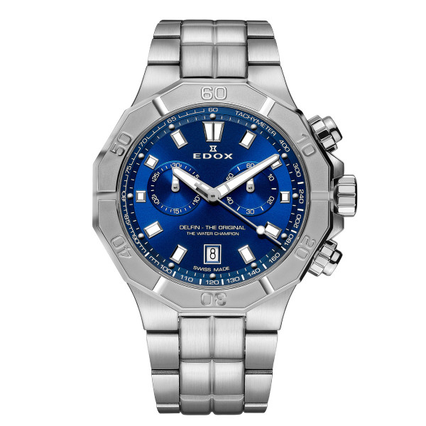 ЧАСОВНИК EDOX DELFIN THE ORIGINAL CHRONOGRAPH 43 MM 10113 3M BUIN