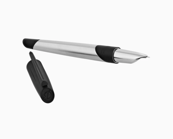 Писалка S.T.Dupont Défi Millenium Brushed Chrome And Matt Black 400004
