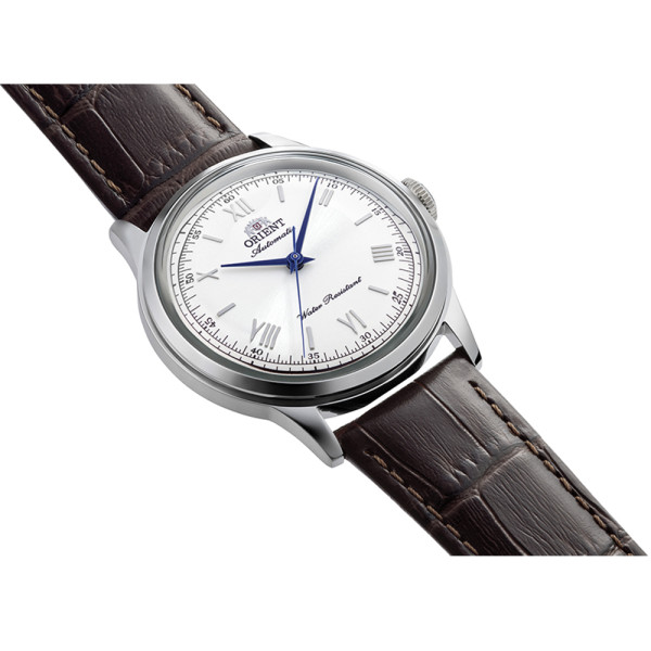 orient ra bb0002s мъжки класически часовник кафява кожена каишка classicwatches.bg