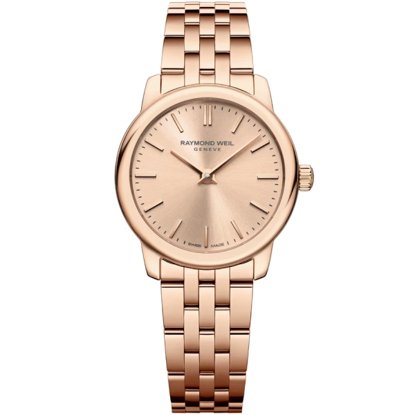 часовник raymond weil 5024-p5-80001 toccata розово злато classicwatches.bg