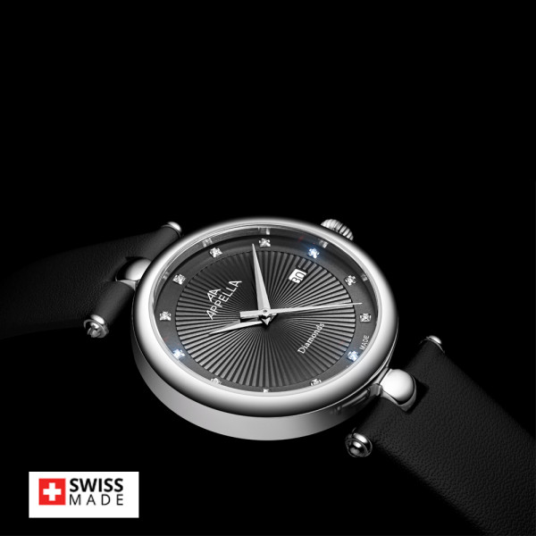 Appella L50002.5247DQ дамски часовник с диаманти ClassicWatches.bg