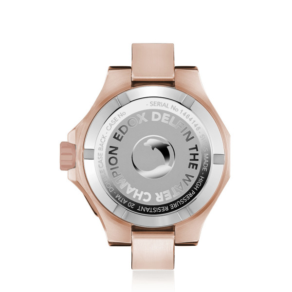 Edox Delfin с луминисцентни стрелки и индекси