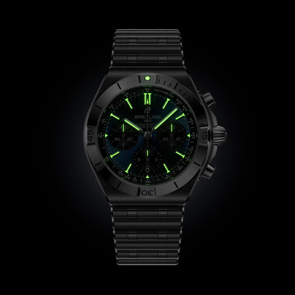 часовник breitling chronomat rouleaux верижка спортен модел classicwatches.bg