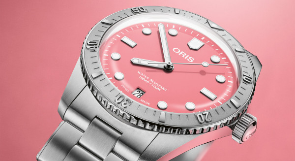 ORIS DIVERS SIXTY-FIVE AUTOMATIC 38MM WATCH 733 7771 4058-07 8 19 18d