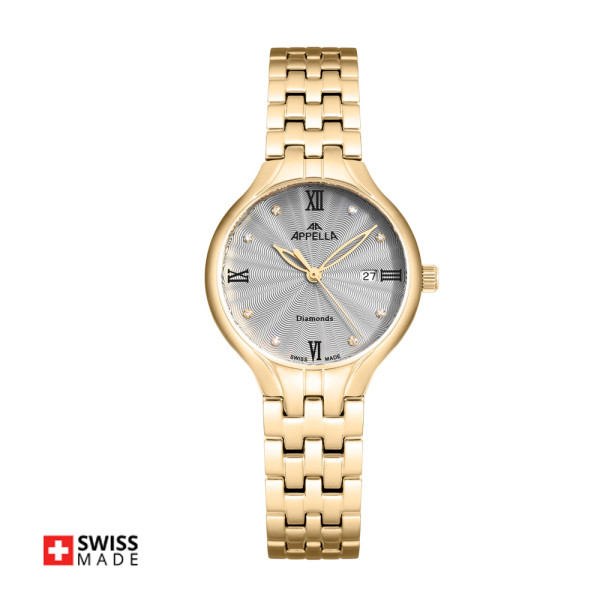 Appella L50000.1187DQ дамски часовник с диаманти ClassicWatches.bg