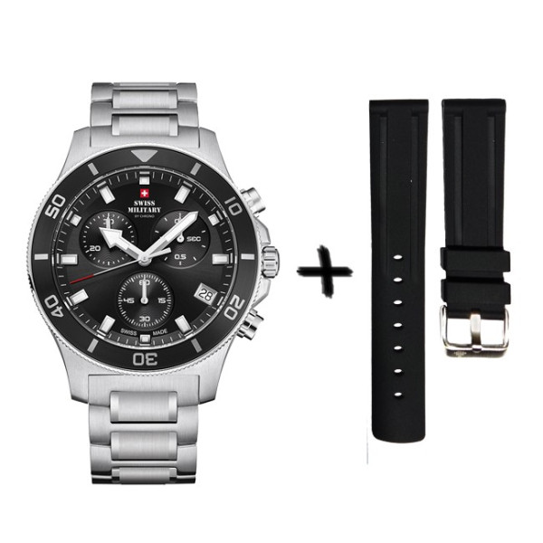 Swiss Military By Chrono SM34067.10SET BLACK
