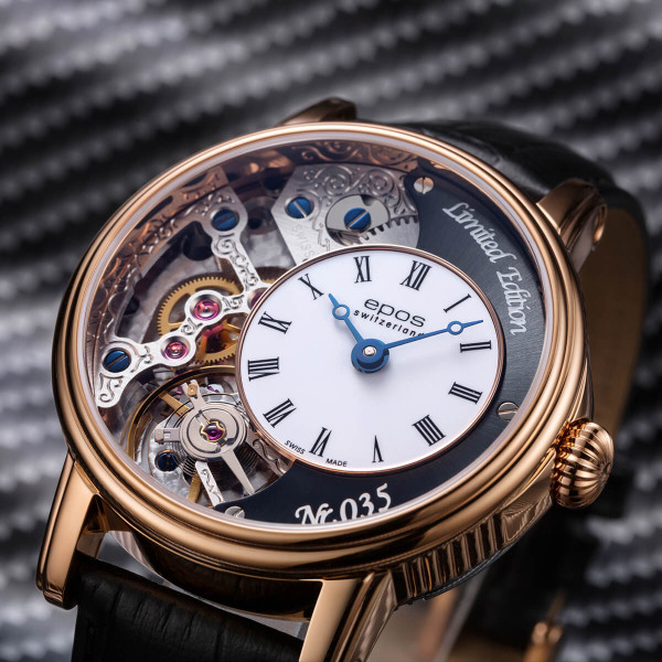 Часовник Epos Verso 2 – корпус от благородна стомана с розово покритие – classicwatches.bg