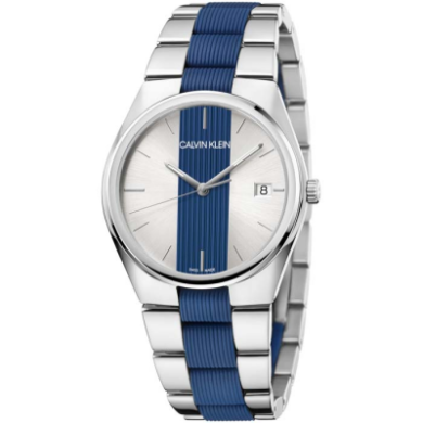 CALVIN KLEIN CONTRAST 40 MM MEN'S WATCH K9E211VX