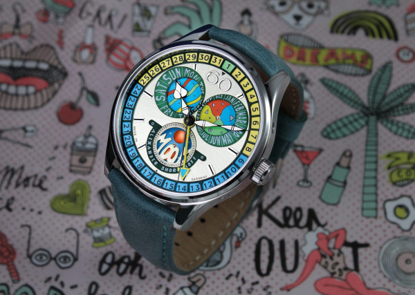 ALEXANDER SHOROKHOFF AVANTGARDE FULL CALENDAR CADAMOMO 43.5ММ AS.VK-CDMM2