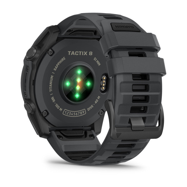 Garmin Tactix 8 Amoled с Applied Ballistics Ultralight Solver и Slate Grey Cerakote 010-04553-01