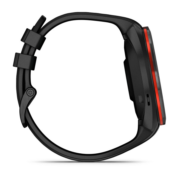 Garmin Approach S70 черен керамичен безел с черна силиконова каишка 010-02746-12