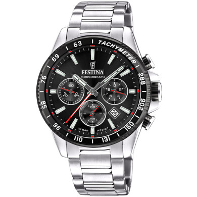 FESTINA CHRONOGRAPH 45MM MEN`S WATCH  F20560/6