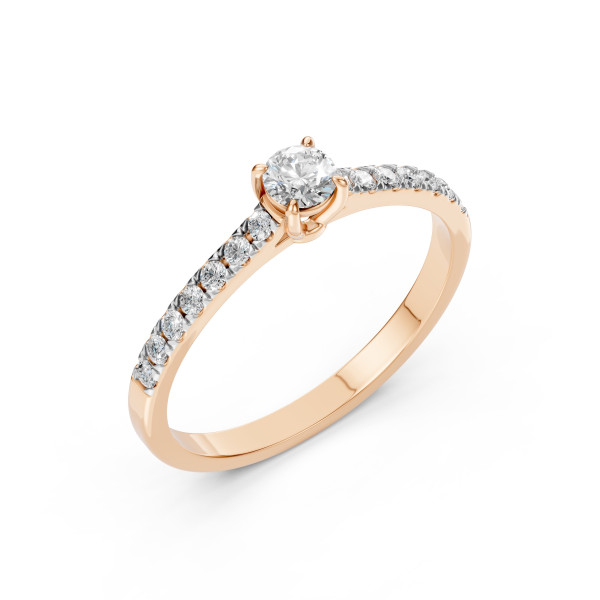 Cara пръстен с диаманти 0.30 + 0.21 ct GIA сертификат K101-10012R