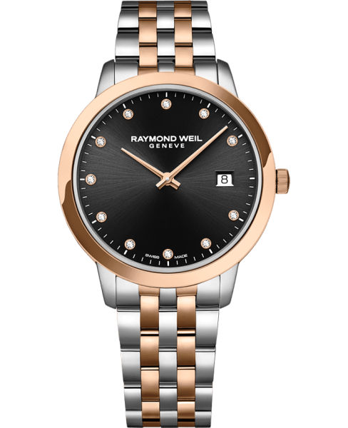 RAYMOND WEIL TOCCATA QUARTZ 34MM LADIES WATCH 5385-SP5-20081