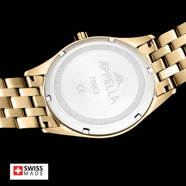 часовник Appella L70003.1113QF swiss made кварцов механизъм classicwatches.bg