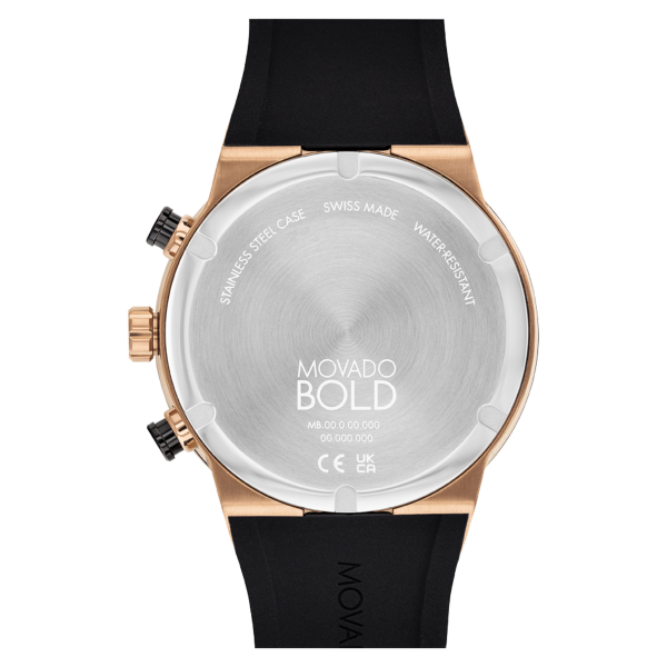 MOVADO FUSION CHRONOGRAPH QUARTZ 42MM MEN'S WATCH 3600854