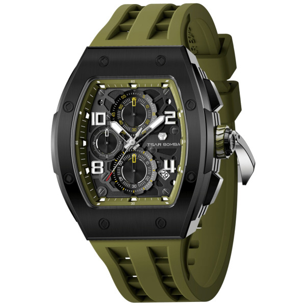 TSAR BOMBA T-Elemental Olive Green TB8224Q-06
