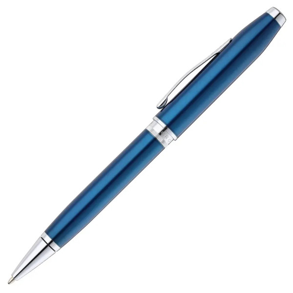 Cross Foundry - Glossy Translucent Blue Lacquer химикалка
