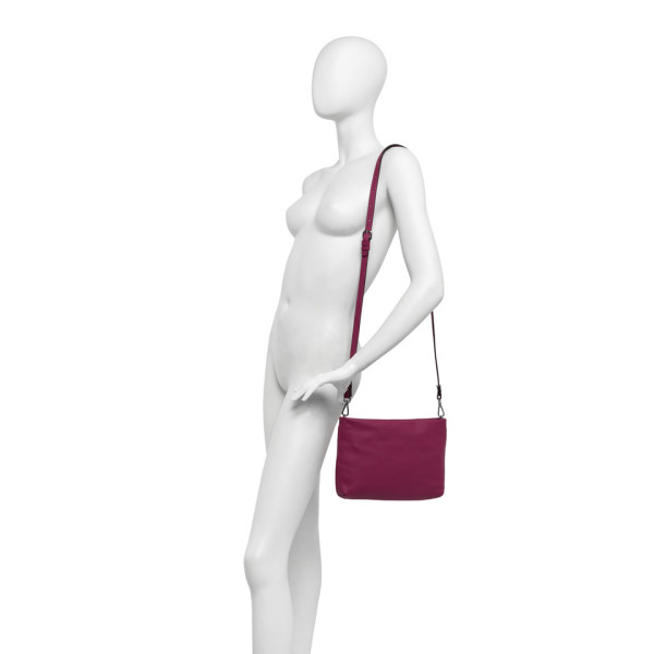 ДАМСКА ЧАНТА , ЕСТЕСТВЕНА КОЖА-РЪЧНА ИЗРАБОТКА GIANNI CHIARINI 8265/PINK