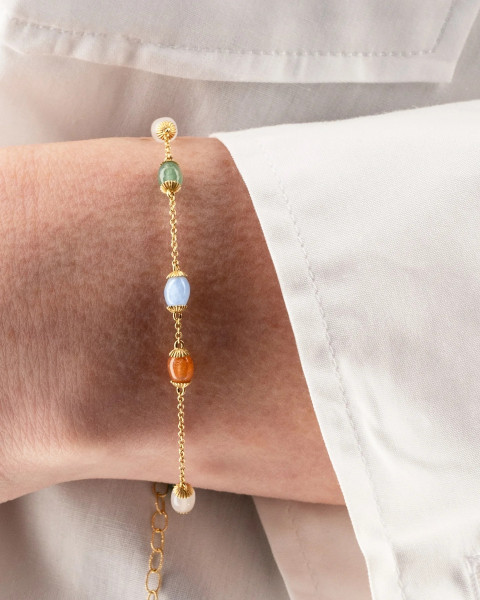 NANIS RAINBOW  AMULETS ГРИВНА BN1-603
