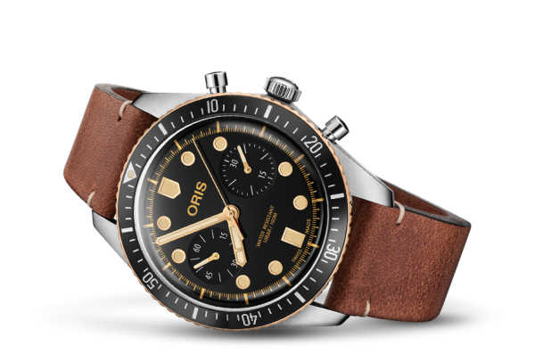 ORIS DIVERS SIXTY-FIVE CHRONOGRAPH 43MM 771 7744 4354 - 07 5 21 45