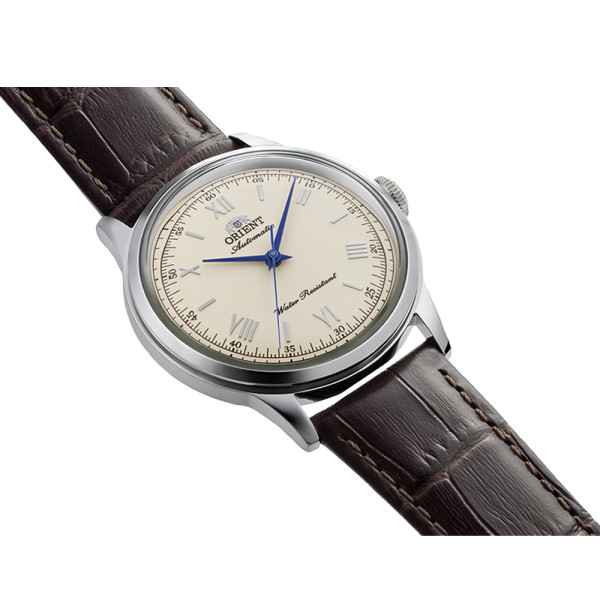orient ra bb0003y мъжки класически часовник кафява кожена каишка classicwatches.bg
