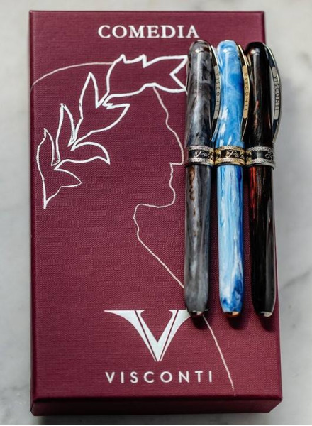 Луксозен ролер Visconti Dante Inferno от колекция Divina – classicwatches.bg
