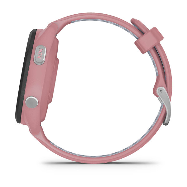 Garmin Forerunner 265S Black безел с Light Pink корпус и Light Pink/Powder Grey силиконова каишка 010-02810-15