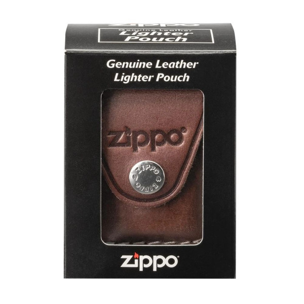 Калъф за запалка Zippo, кафяв