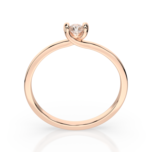 Cara пръстен с диамант 0.3 ct GIA сертификат K101-10016R